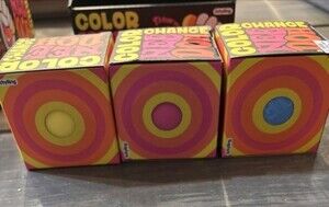 Nee Doh Color Change Stress Squish Balls Lot Of 3 Blue, Pink, Yellow Brand NEW